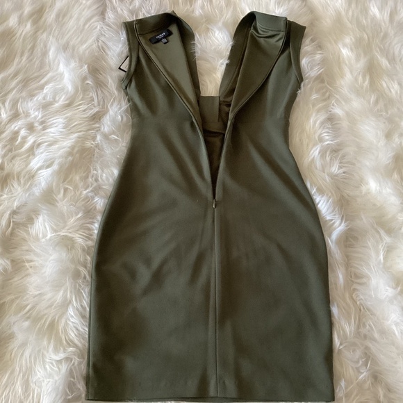 Guess Dress, Size 4, Color Olive Green - Picture 5 of 5